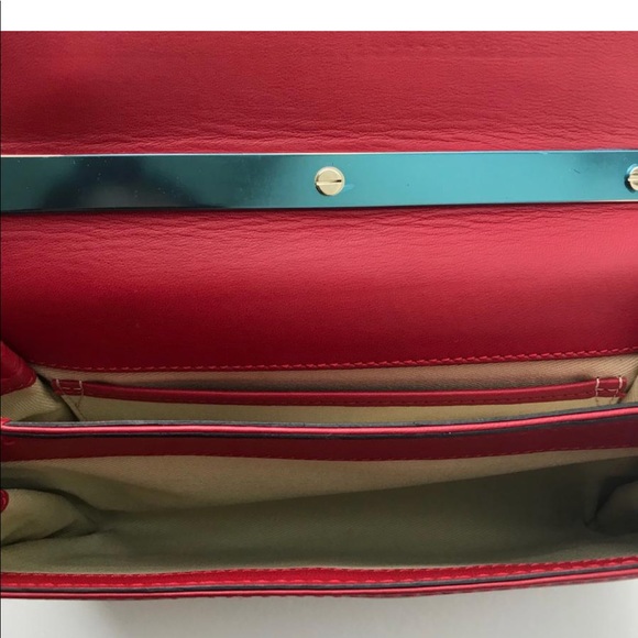 Classic Red Va-va-voom Valentino Clutch - Picture 6 of 7